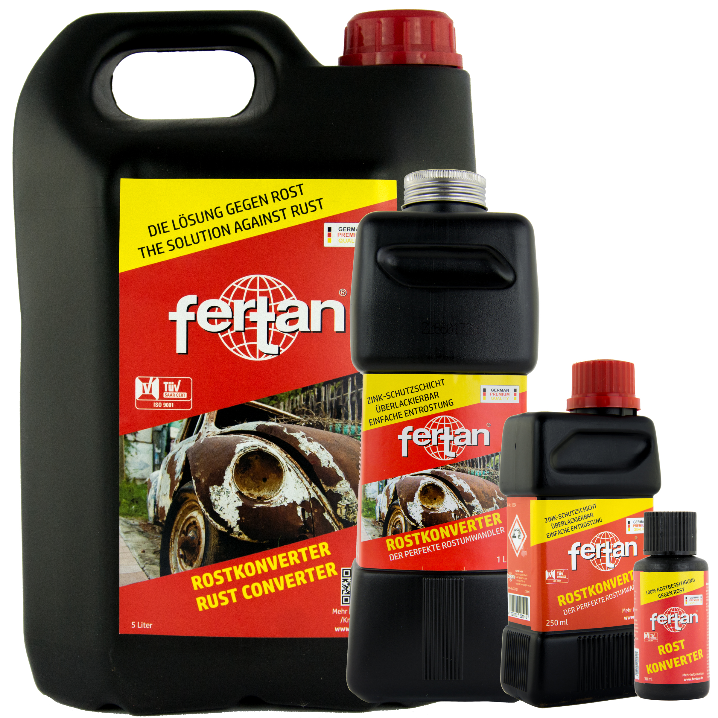 Rust Neutralizer - Fertan Rust Converter (1 Liter Bottle) • Guten